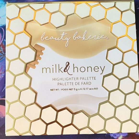Beauty Bakerie Milk & Honey Highlighter Makeup Palette, Shimmer Highlighter - Picture 7 of 11